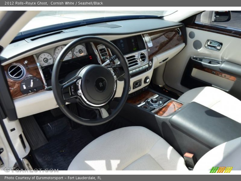 Seashell/Black Interior - 2012 Ghost  