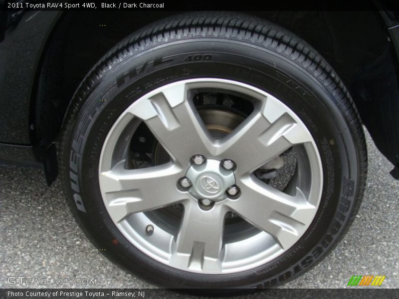 Black / Dark Charcoal 2011 Toyota RAV4 Sport 4WD
