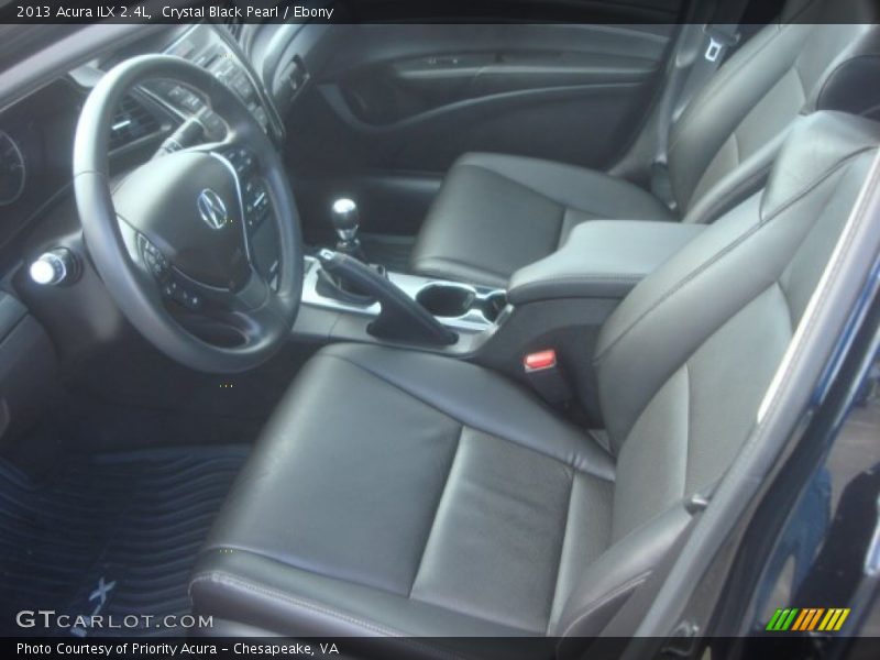 Crystal Black Pearl / Ebony 2013 Acura ILX 2.4L