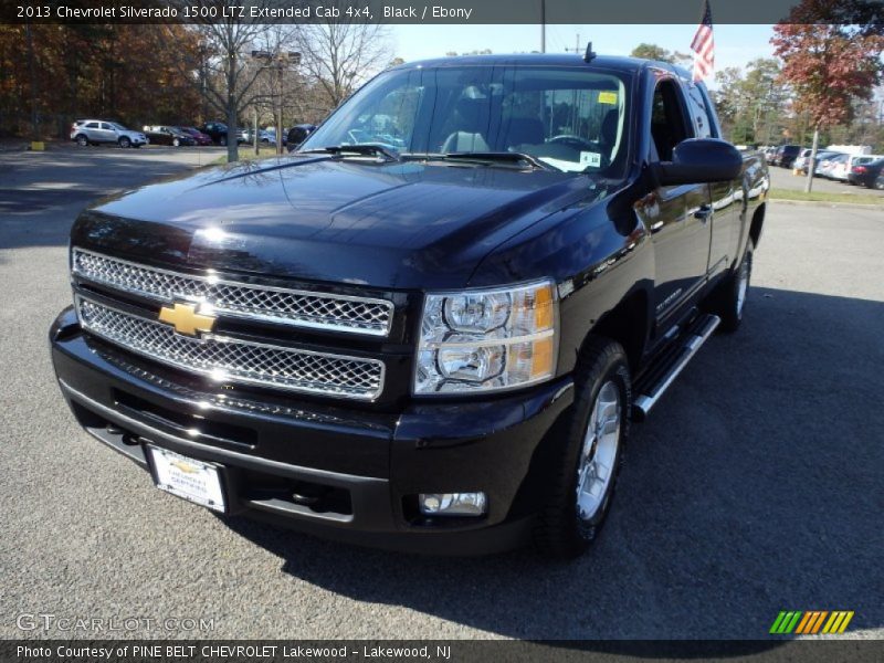 Black / Ebony 2013 Chevrolet Silverado 1500 LTZ Extended Cab 4x4