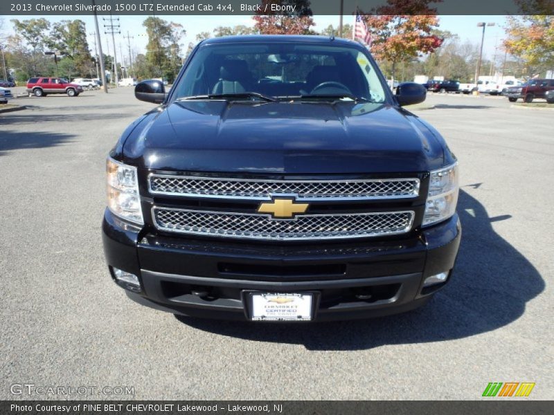 Black / Ebony 2013 Chevrolet Silverado 1500 LTZ Extended Cab 4x4