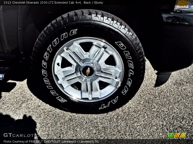 Black / Ebony 2013 Chevrolet Silverado 1500 LTZ Extended Cab 4x4