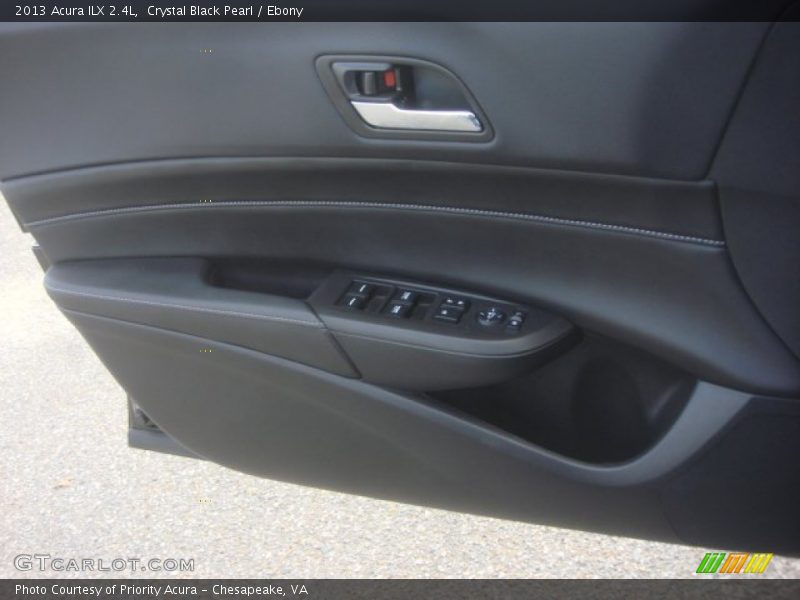Crystal Black Pearl / Ebony 2013 Acura ILX 2.4L