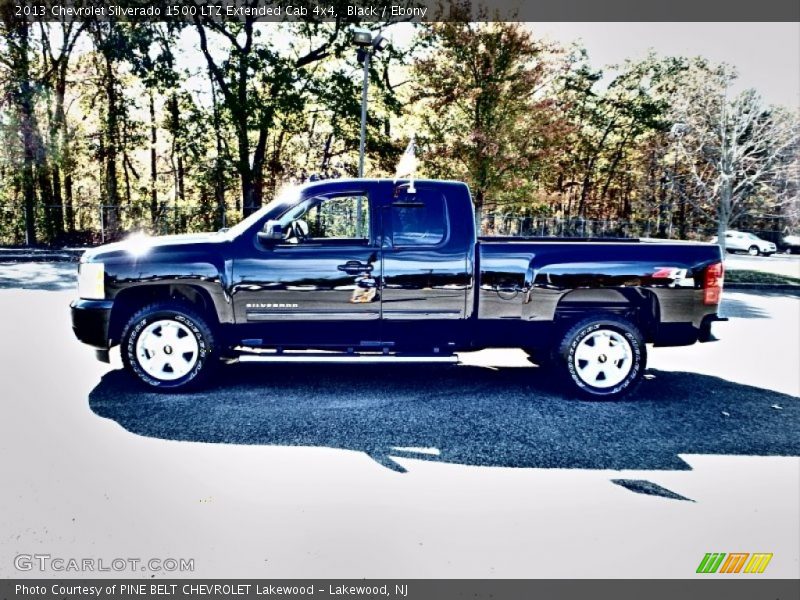 Black / Ebony 2013 Chevrolet Silverado 1500 LTZ Extended Cab 4x4