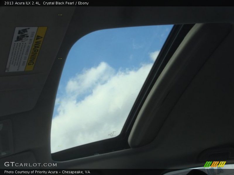 Crystal Black Pearl / Ebony 2013 Acura ILX 2.4L