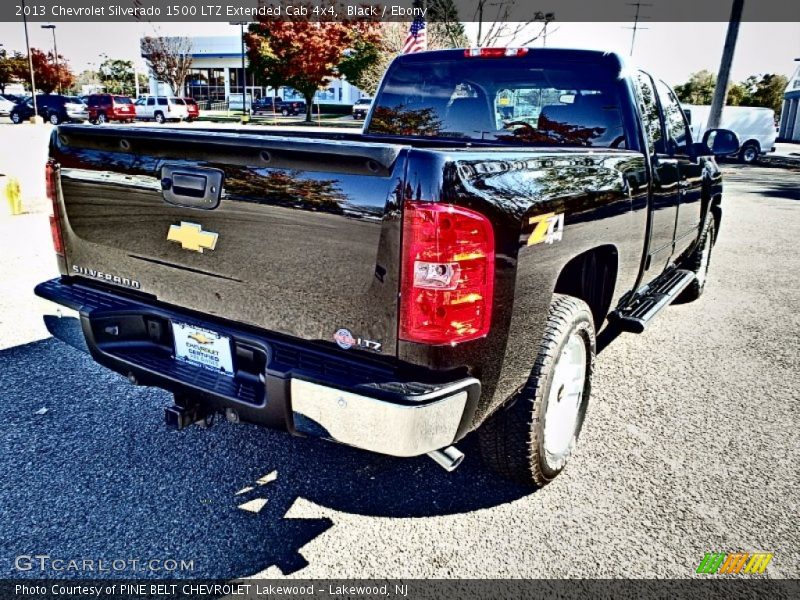 Black / Ebony 2013 Chevrolet Silverado 1500 LTZ Extended Cab 4x4