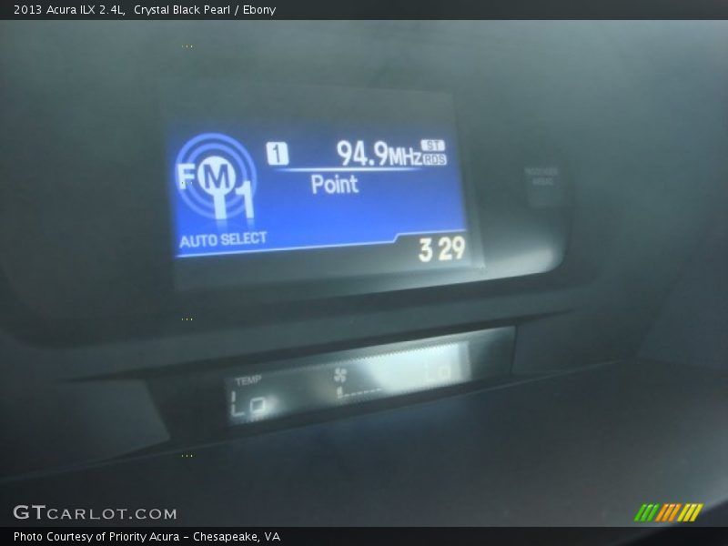 Crystal Black Pearl / Ebony 2013 Acura ILX 2.4L