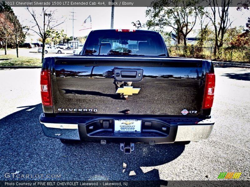 Black / Ebony 2013 Chevrolet Silverado 1500 LTZ Extended Cab 4x4