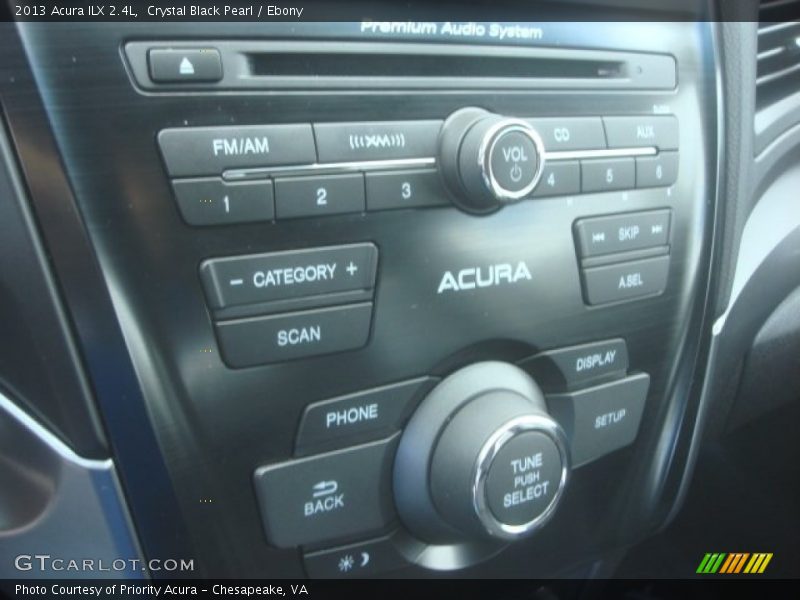 Crystal Black Pearl / Ebony 2013 Acura ILX 2.4L