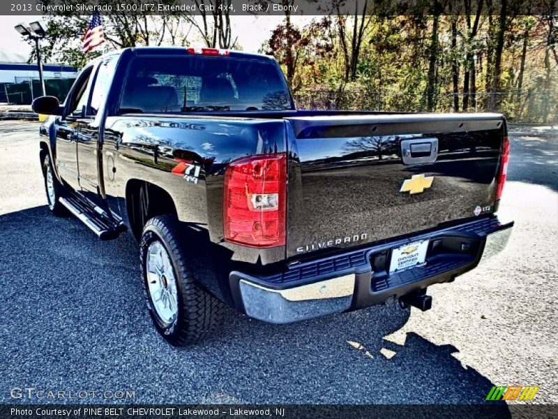 Black / Ebony 2013 Chevrolet Silverado 1500 LTZ Extended Cab 4x4