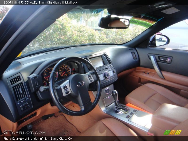 Brick/Black Interior - 2006 FX 35 AWD 