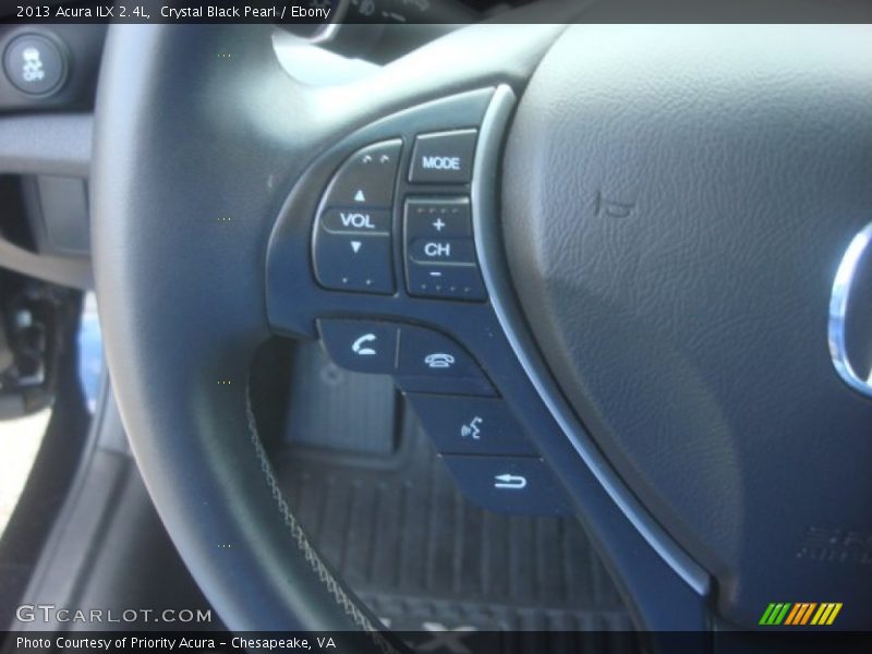 Crystal Black Pearl / Ebony 2013 Acura ILX 2.4L