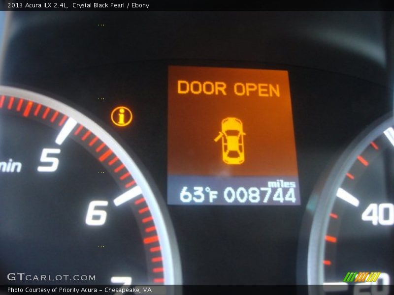 Crystal Black Pearl / Ebony 2013 Acura ILX 2.4L