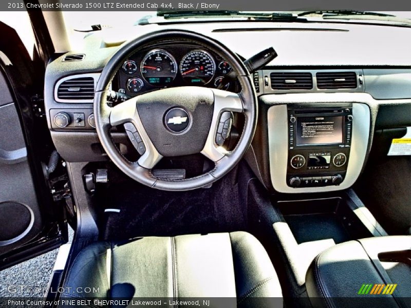 Black / Ebony 2013 Chevrolet Silverado 1500 LTZ Extended Cab 4x4