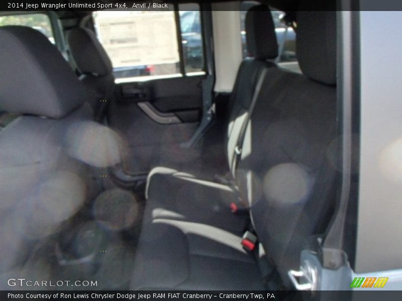 Anvil / Black 2014 Jeep Wrangler Unlimited Sport 4x4