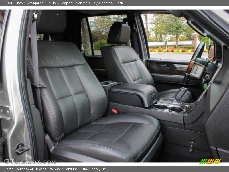 Vapor Silver Metallic / Charcoal Black 2008 Lincoln Navigator Elite 4x4