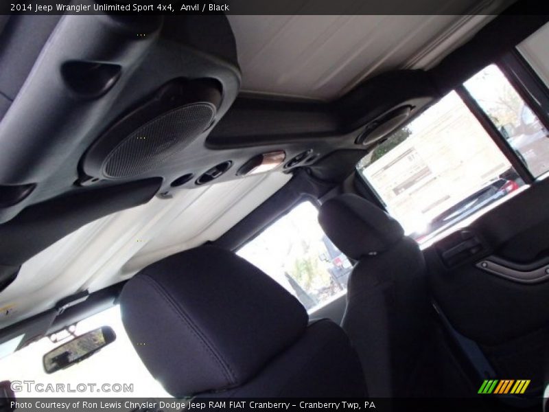 Anvil / Black 2014 Jeep Wrangler Unlimited Sport 4x4
