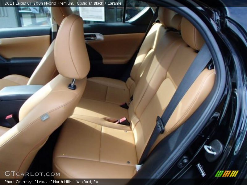 Obsidian Black / Caramel 2011 Lexus CT 200h Hybrid Premium