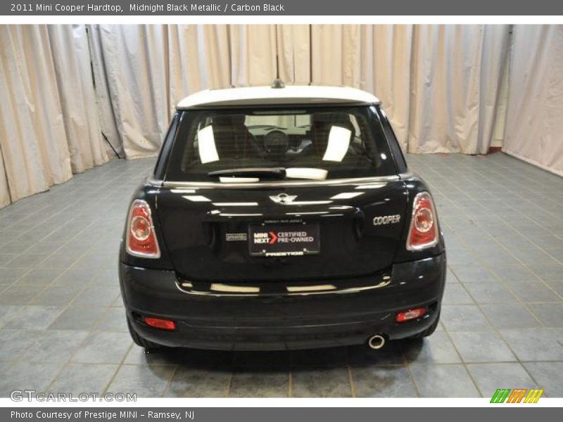 Midnight Black Metallic / Carbon Black 2011 Mini Cooper Hardtop
