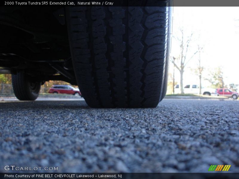 Natural White / Gray 2000 Toyota Tundra SR5 Extended Cab