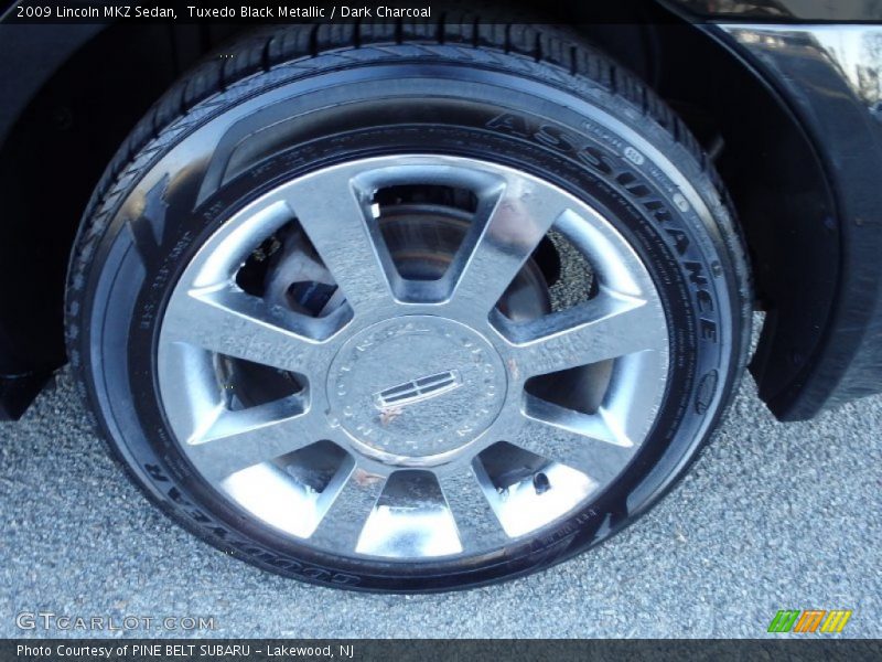 Tuxedo Black Metallic / Dark Charcoal 2009 Lincoln MKZ Sedan