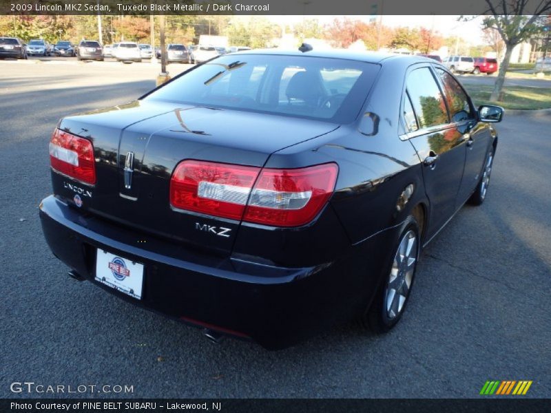 Tuxedo Black Metallic / Dark Charcoal 2009 Lincoln MKZ Sedan