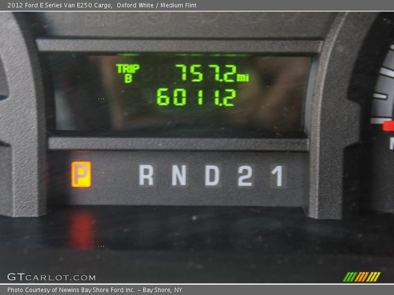 Oxford White / Medium Flint 2012 Ford E Series Van E250 Cargo