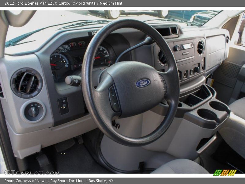 Oxford White / Medium Flint 2012 Ford E Series Van E250 Cargo