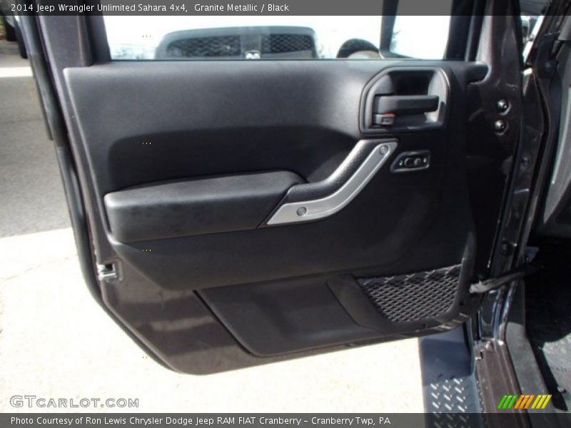 Granite Metallic / Black 2014 Jeep Wrangler Unlimited Sahara 4x4
