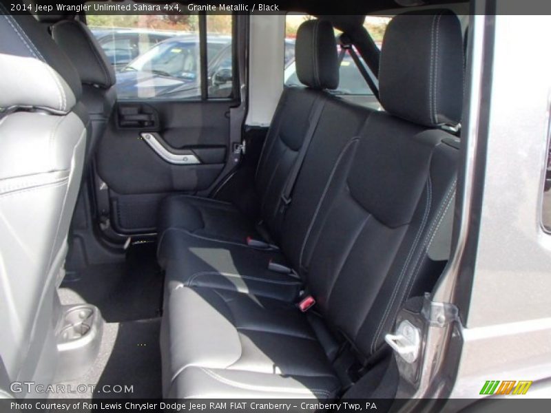 Granite Metallic / Black 2014 Jeep Wrangler Unlimited Sahara 4x4