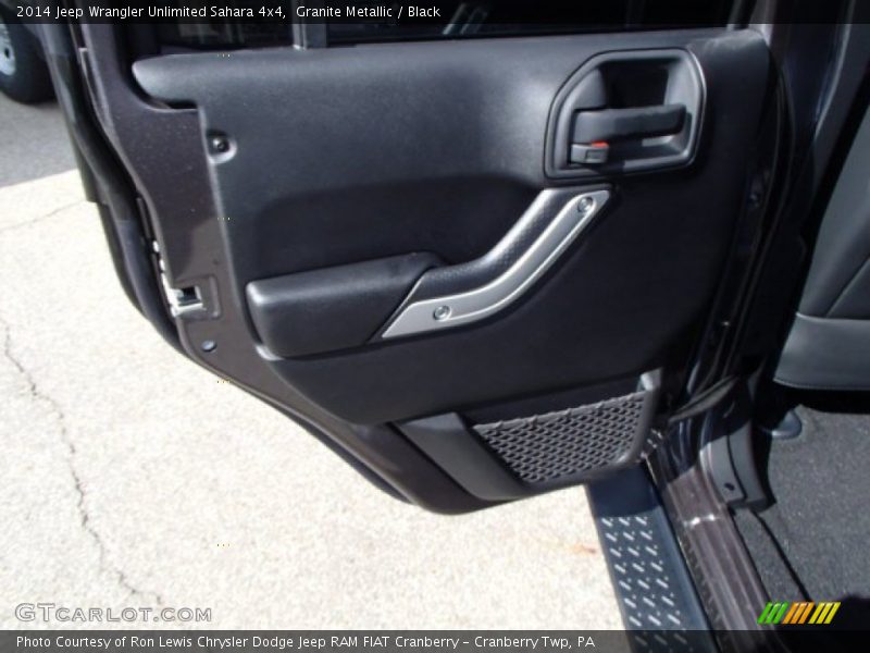 Granite Metallic / Black 2014 Jeep Wrangler Unlimited Sahara 4x4