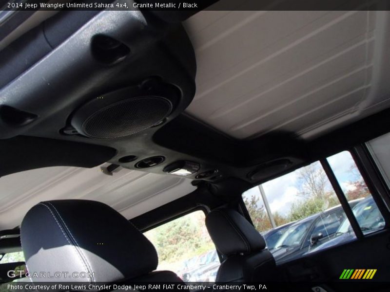 Granite Metallic / Black 2014 Jeep Wrangler Unlimited Sahara 4x4