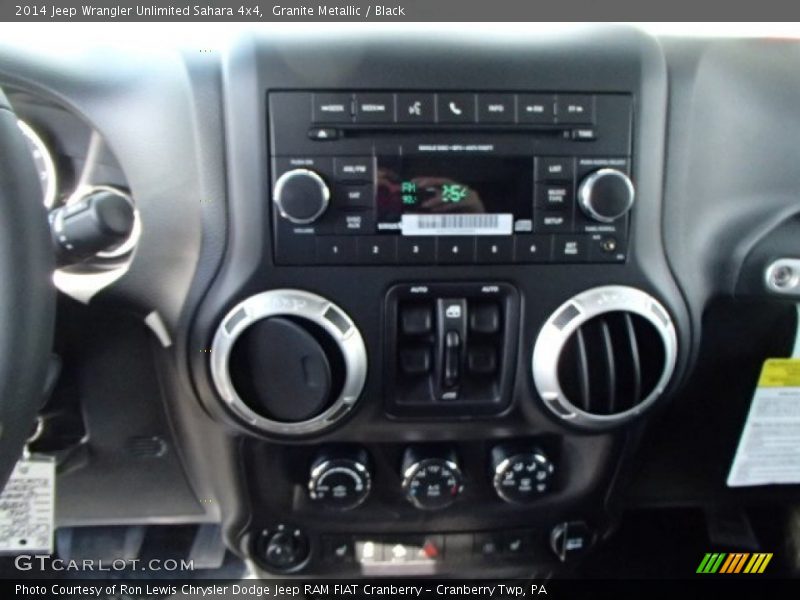 Granite Metallic / Black 2014 Jeep Wrangler Unlimited Sahara 4x4