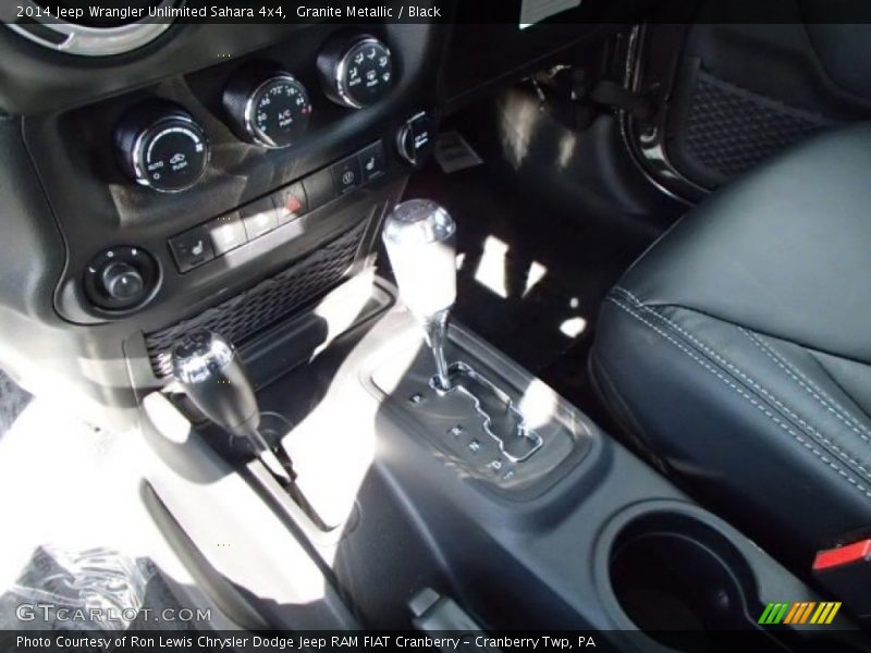 Granite Metallic / Black 2014 Jeep Wrangler Unlimited Sahara 4x4