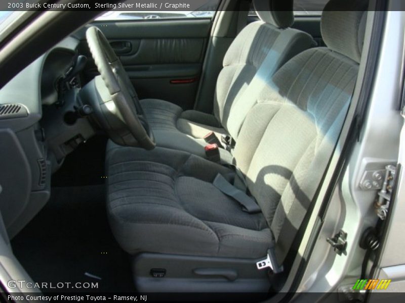 Sterling Silver Metallic / Graphite 2003 Buick Century Custom