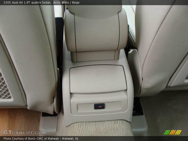 Arctic White / Beige 2005 Audi A4 1.8T quattro Sedan