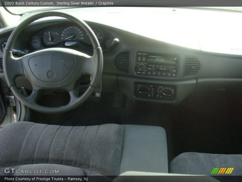 Sterling Silver Metallic / Graphite 2003 Buick Century Custom