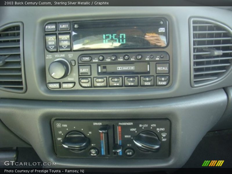 Sterling Silver Metallic / Graphite 2003 Buick Century Custom