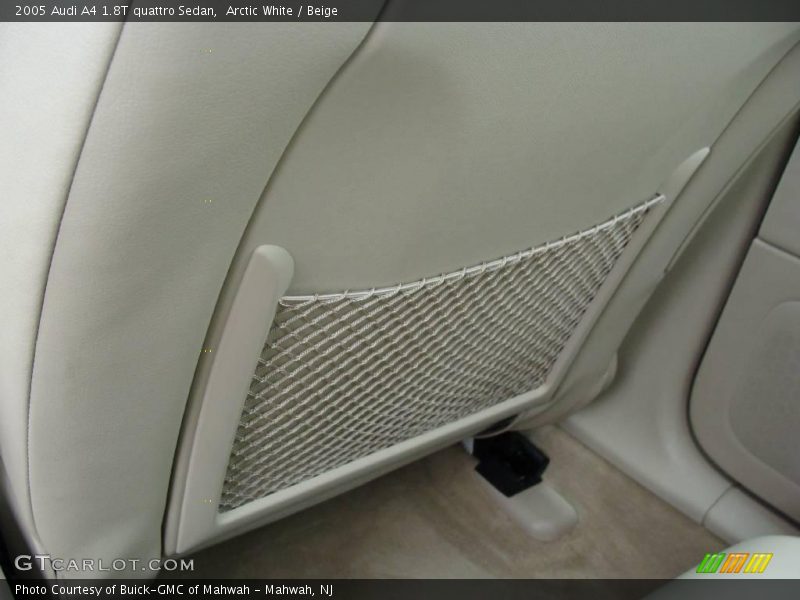 Arctic White / Beige 2005 Audi A4 1.8T quattro Sedan