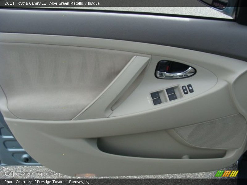 Aloe Green Metallic / Bisque 2011 Toyota Camry LE