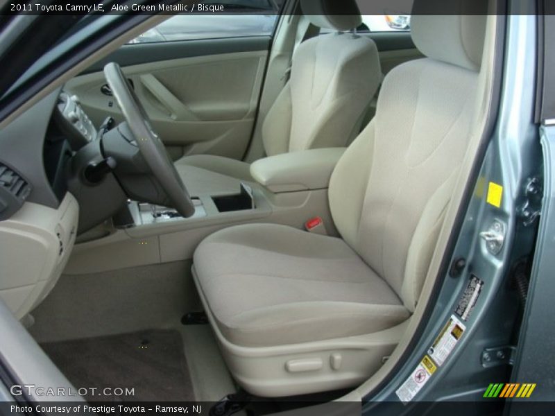 Aloe Green Metallic / Bisque 2011 Toyota Camry LE