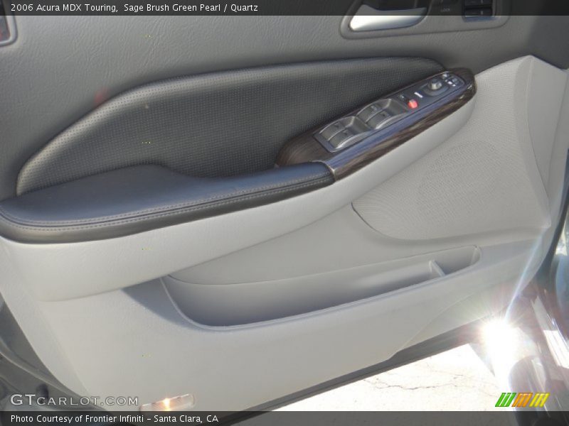 Sage Brush Green Pearl / Quartz 2006 Acura MDX Touring