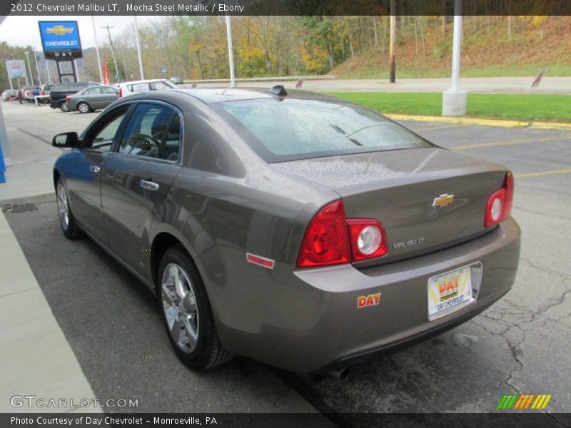 Mocha Steel Metallic / Ebony 2012 Chevrolet Malibu LT