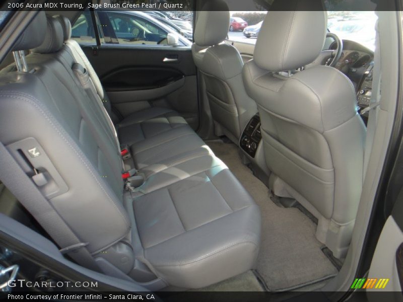 Sage Brush Green Pearl / Quartz 2006 Acura MDX Touring
