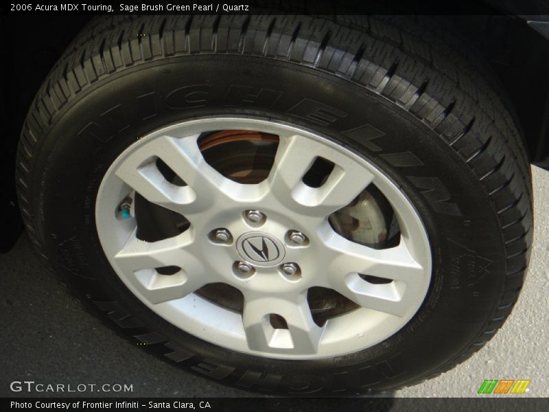 Sage Brush Green Pearl / Quartz 2006 Acura MDX Touring