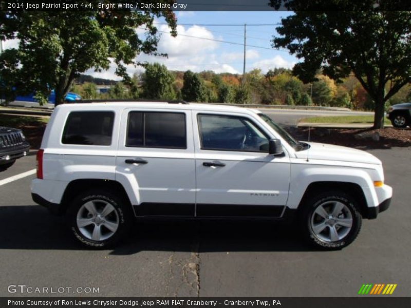 Bright White / Dark Slate Gray 2014 Jeep Patriot Sport 4x4