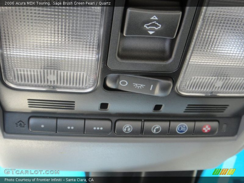 Sage Brush Green Pearl / Quartz 2006 Acura MDX Touring