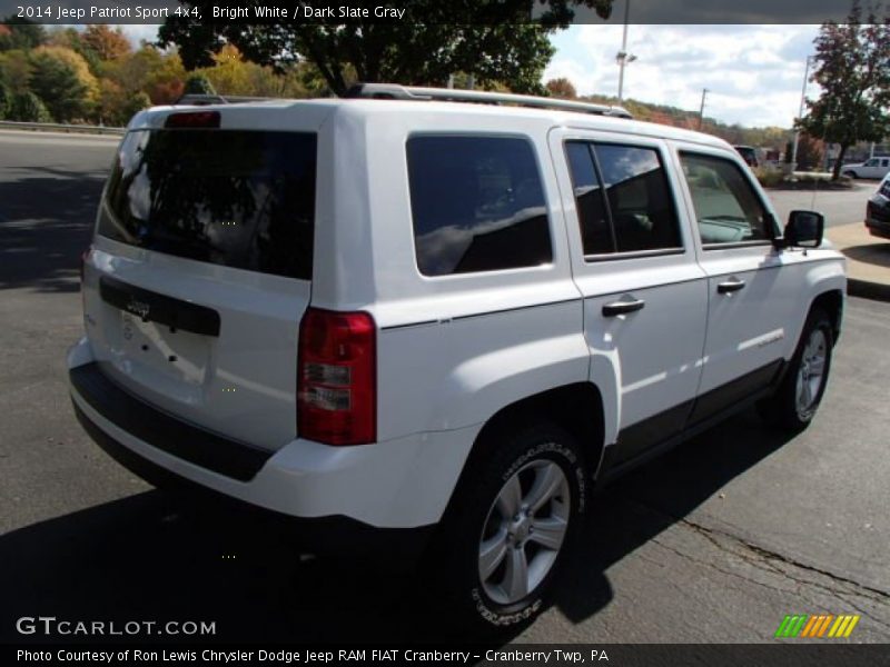 Bright White / Dark Slate Gray 2014 Jeep Patriot Sport 4x4