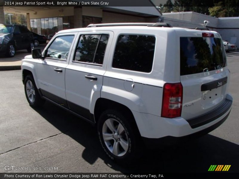 Bright White / Dark Slate Gray 2014 Jeep Patriot Sport 4x4