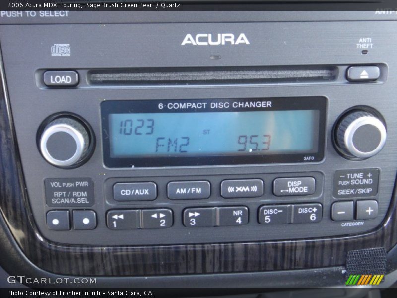Sage Brush Green Pearl / Quartz 2006 Acura MDX Touring